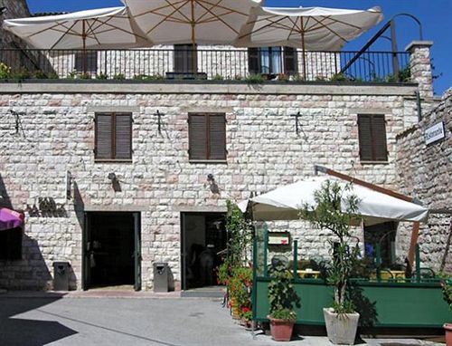 Albergo La Rocca Asís Exterior foto